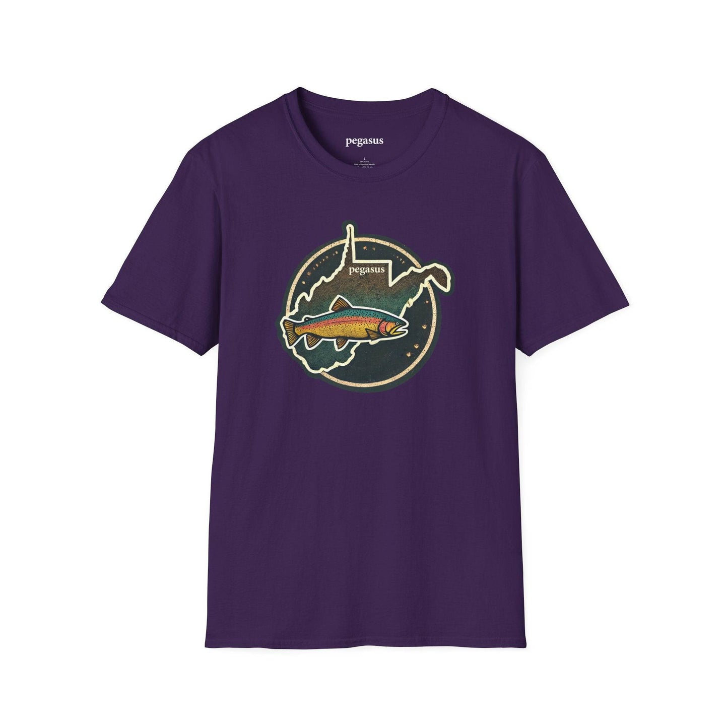 Pegasus West Virginia Rainbow Trout T-Shirt - Pegasus Outdoors