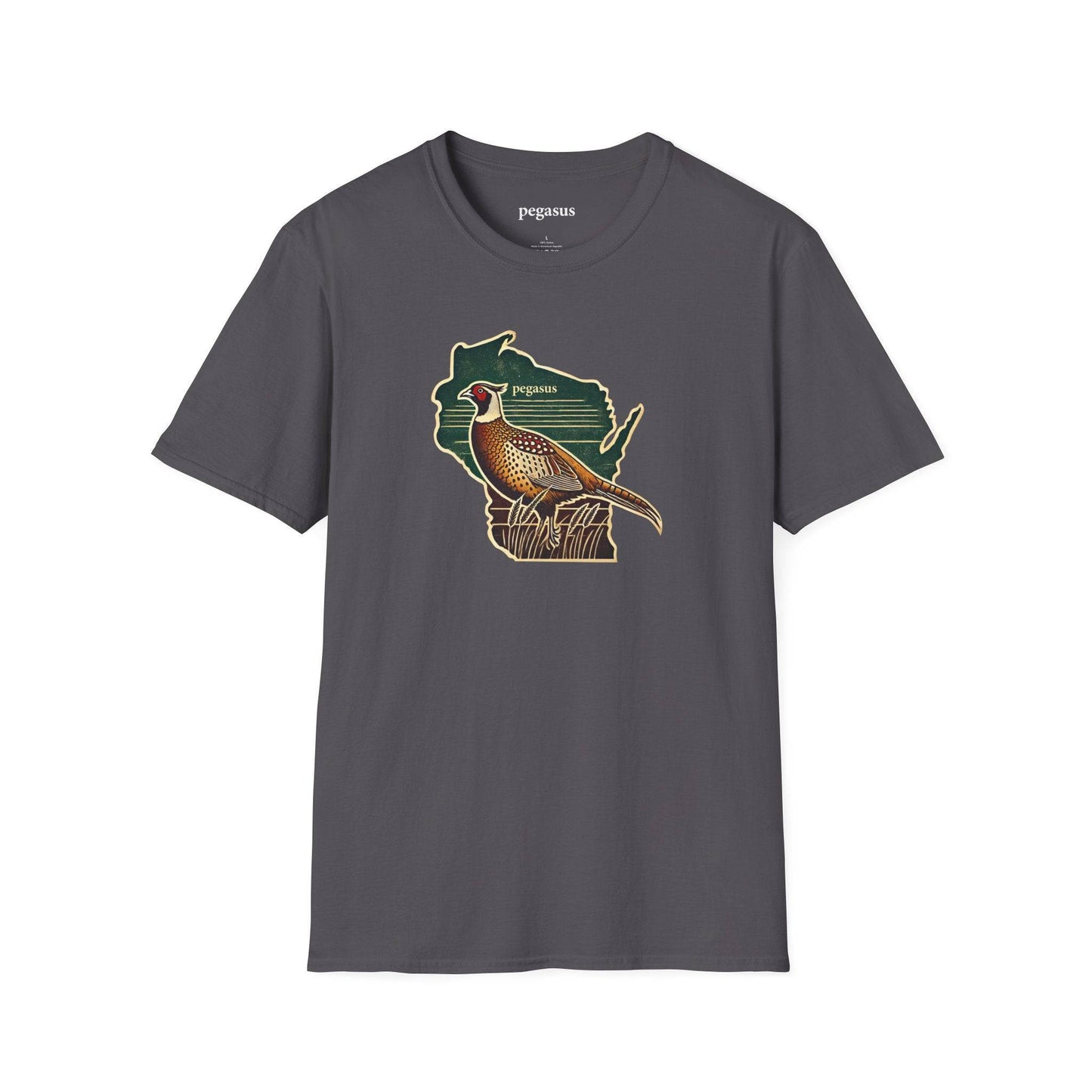 Pegasus Wisconsin Pheasant T-Shirt - Pegasus Outdoors