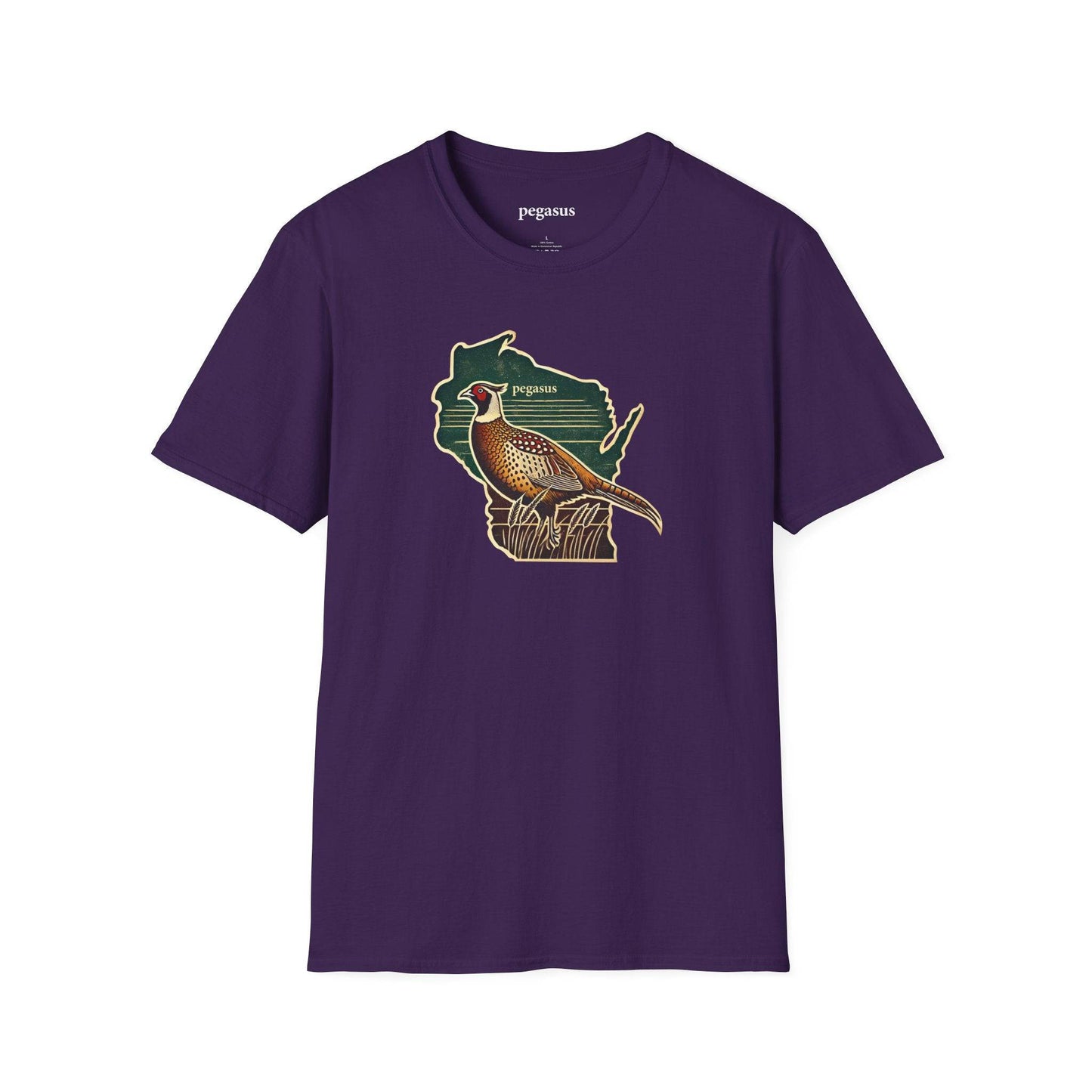 Pegasus Wisconsin Pheasant T-Shirt - Pegasus Outdoors