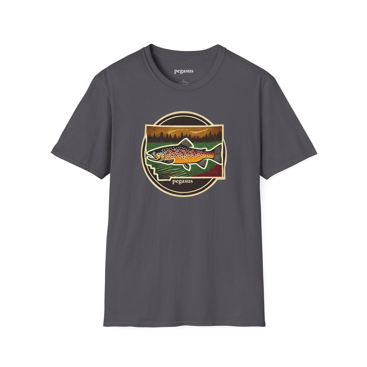 Pegasus Wyoming Brown Trout T-Shirt - Pegasus Outdoors