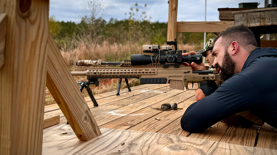 Competitor Shooting at PRS Match