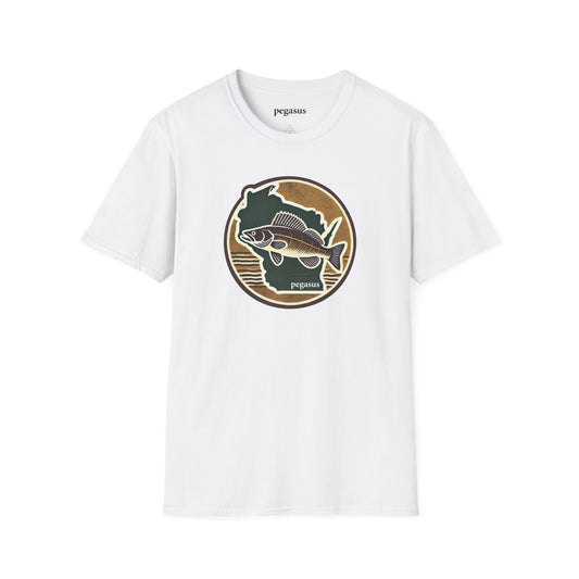 Pegasus Wisconsin Walleye T-Shirt - Pegasus Outdoors