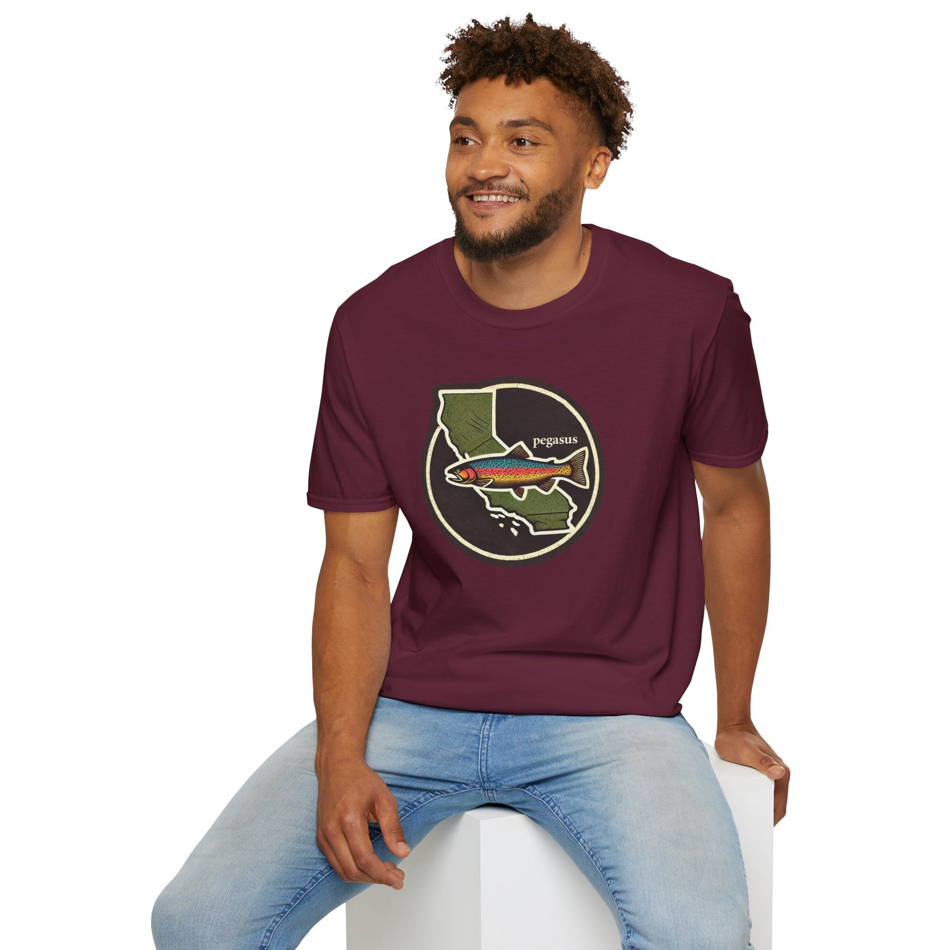 Pegasus California Rainbow Trout T-Shirt - Pegasus Outdoors