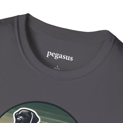 Pegasus Black Labrador Retriever T-Shirt