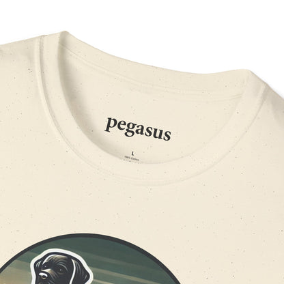 Pegasus Black Labrador Retriever T-Shirt