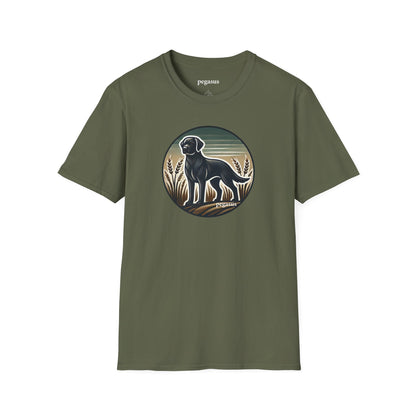 Pegasus Black Labrador Retriever T-Shirt