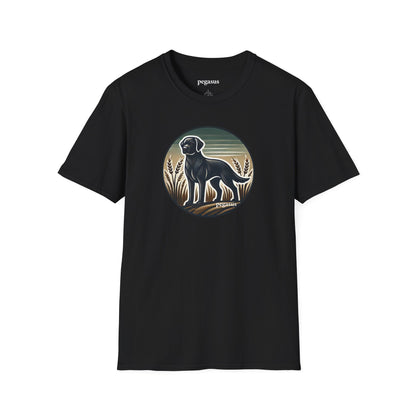 Pegasus Black Labrador Retriever T-Shirt