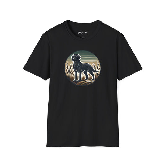 Pegasus Black Labrador Retriever T-Shirt