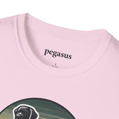 Pegasus Black Labrador Retriever T-Shirt