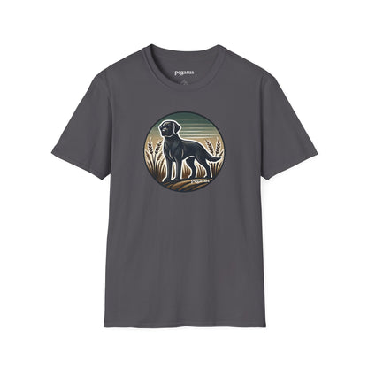 Pegasus Black Labrador Retriever T-Shirt