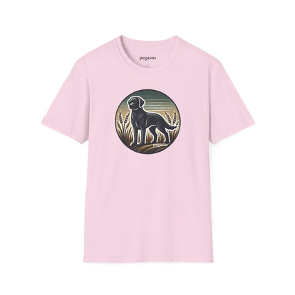 Pegasus Black Labrador Retriever T-Shirt