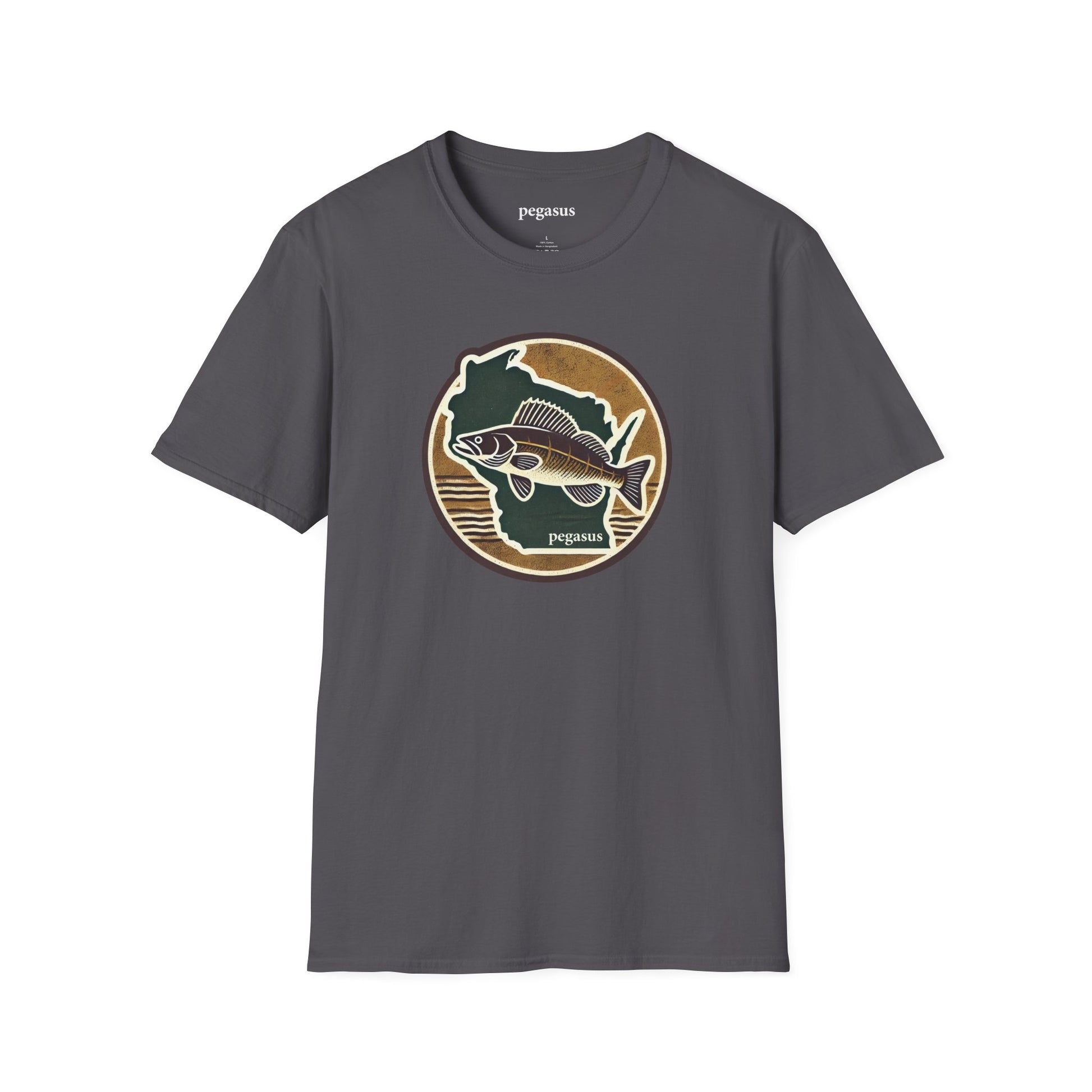 Pegasus Wisconsin Walleye T-Shirt - Pegasus Outdoors