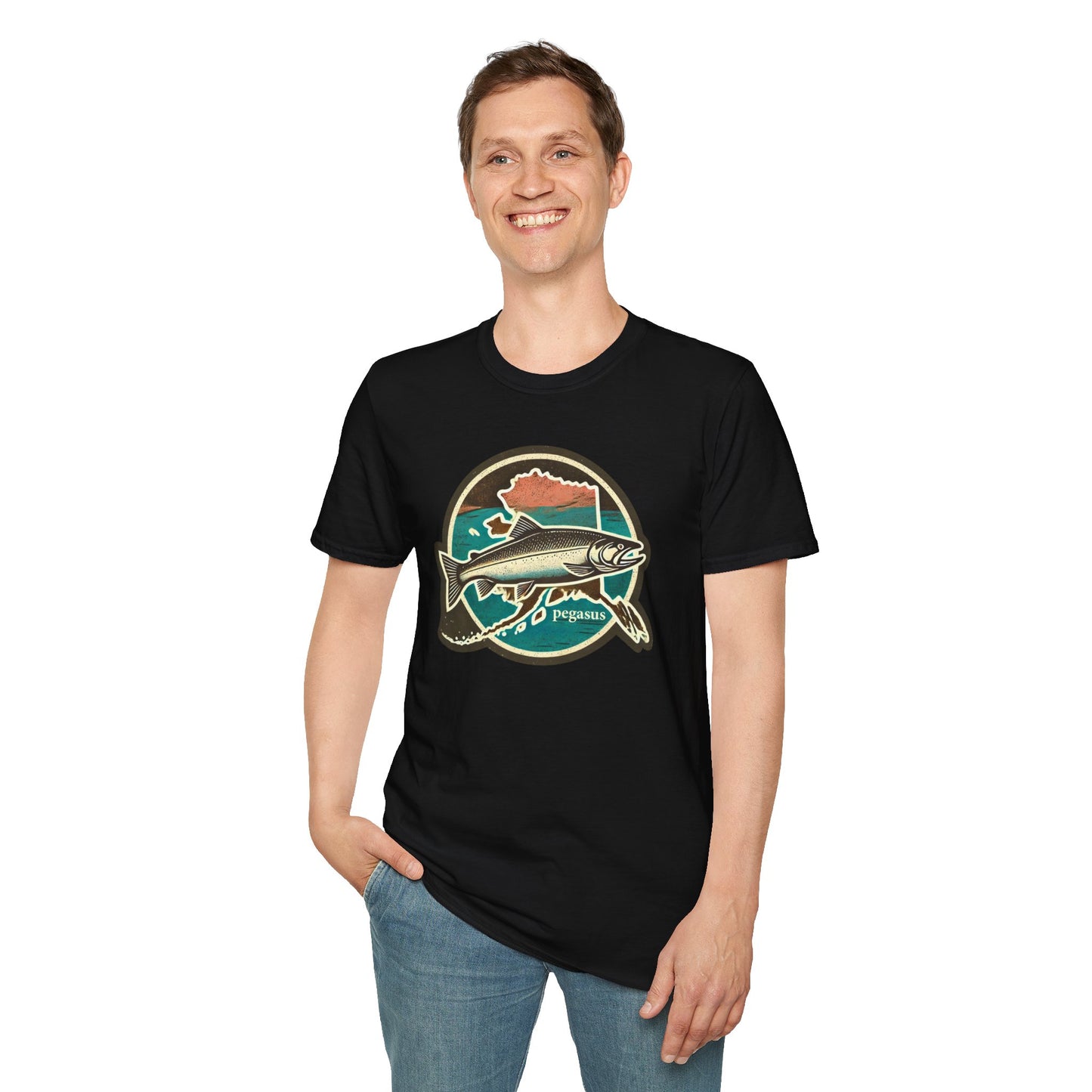 Pegasus Alaska Chinook Salmon T-Shirt - Pegasus Outdoors