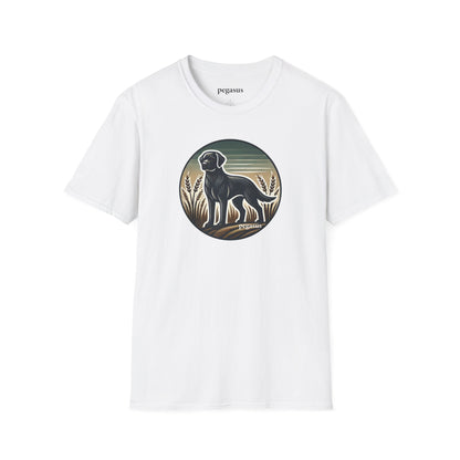 Pegasus Black Labrador Retriever T-Shirt