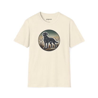 Pegasus Black Labrador Retriever T-Shirt