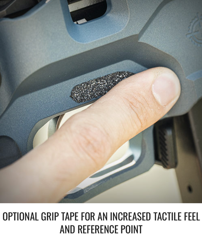 MDT ACC Elite Chassis System Optional Grip Tape for an Increased Tactile Feel and Reference Point