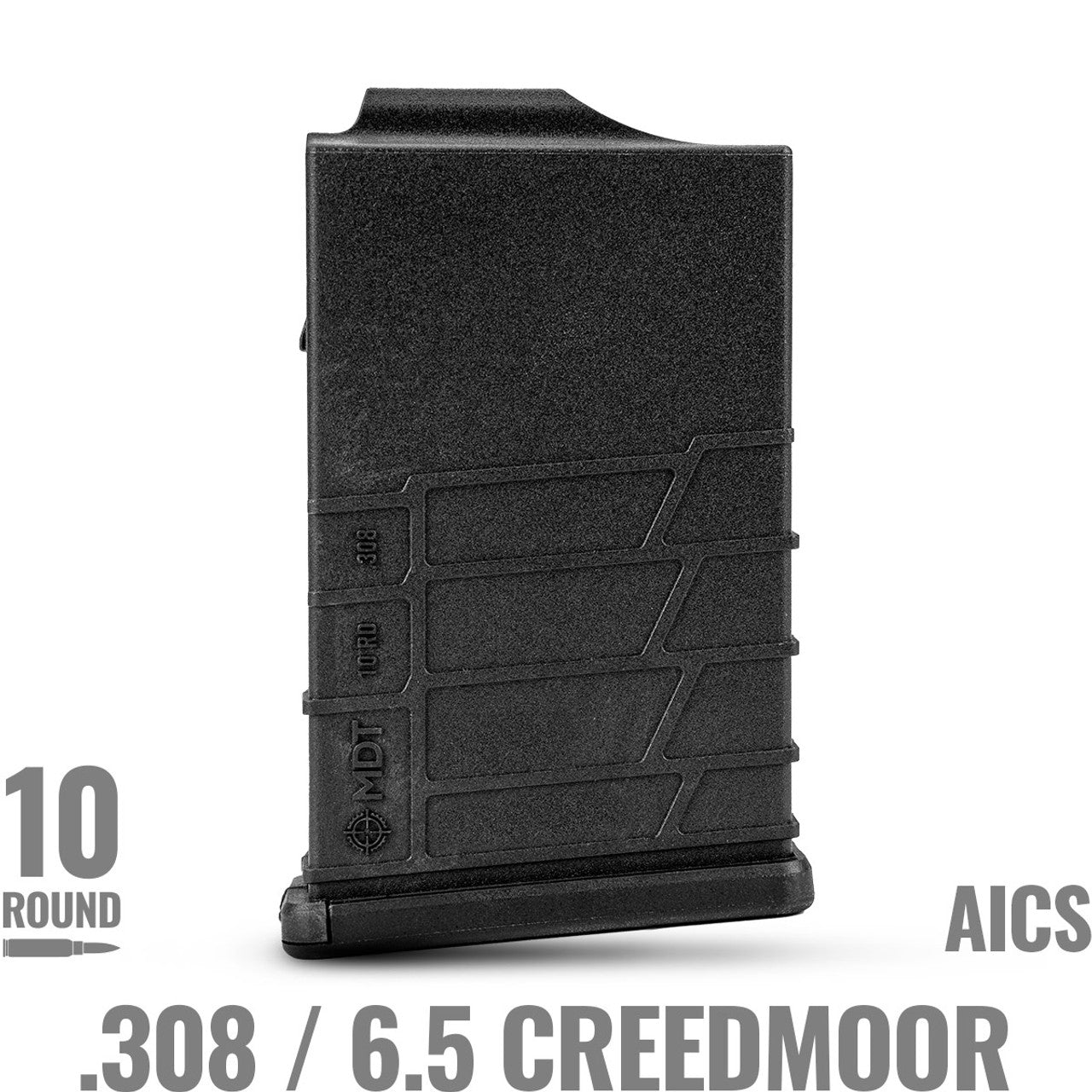 MDT AICS Polymer Magazine 10Rnd Black