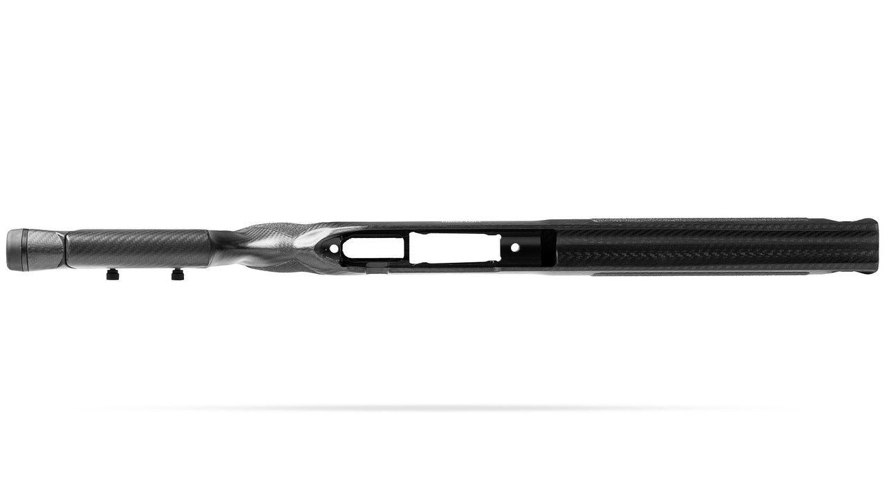 MDT CRBN Rifle Stock Black Carbon Fiber Bottom View