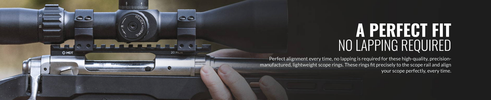 MDT Lightweight Premier Scope Rings A Perfect Fit