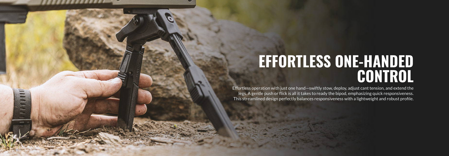 MDT ORYX Bipod Effortless One-Handed Control