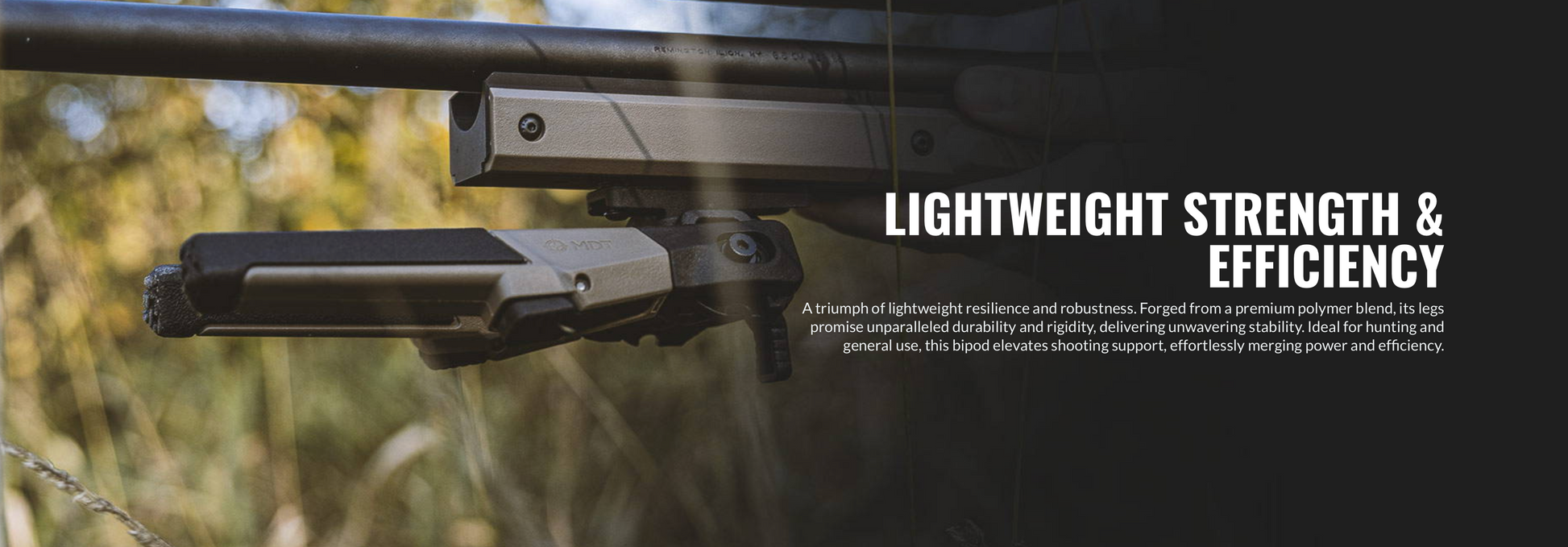 MDT ORYX Bipod Lightweight Strength and Efficiency