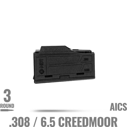MDT Polymer AICS Magazine - .308 / 6.5CM - 3 Round