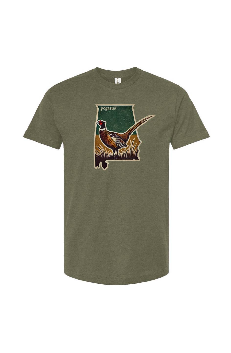 Pegasus Alabama Pheasant T-Shirt - Pegasus Outdoors