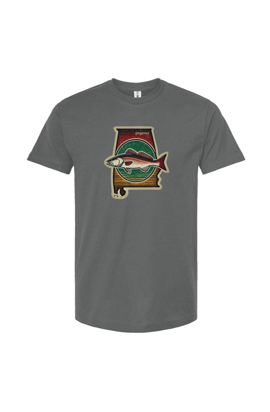 Pegasus Alabama Redfish T-Shirt - Pegasus Outdoors