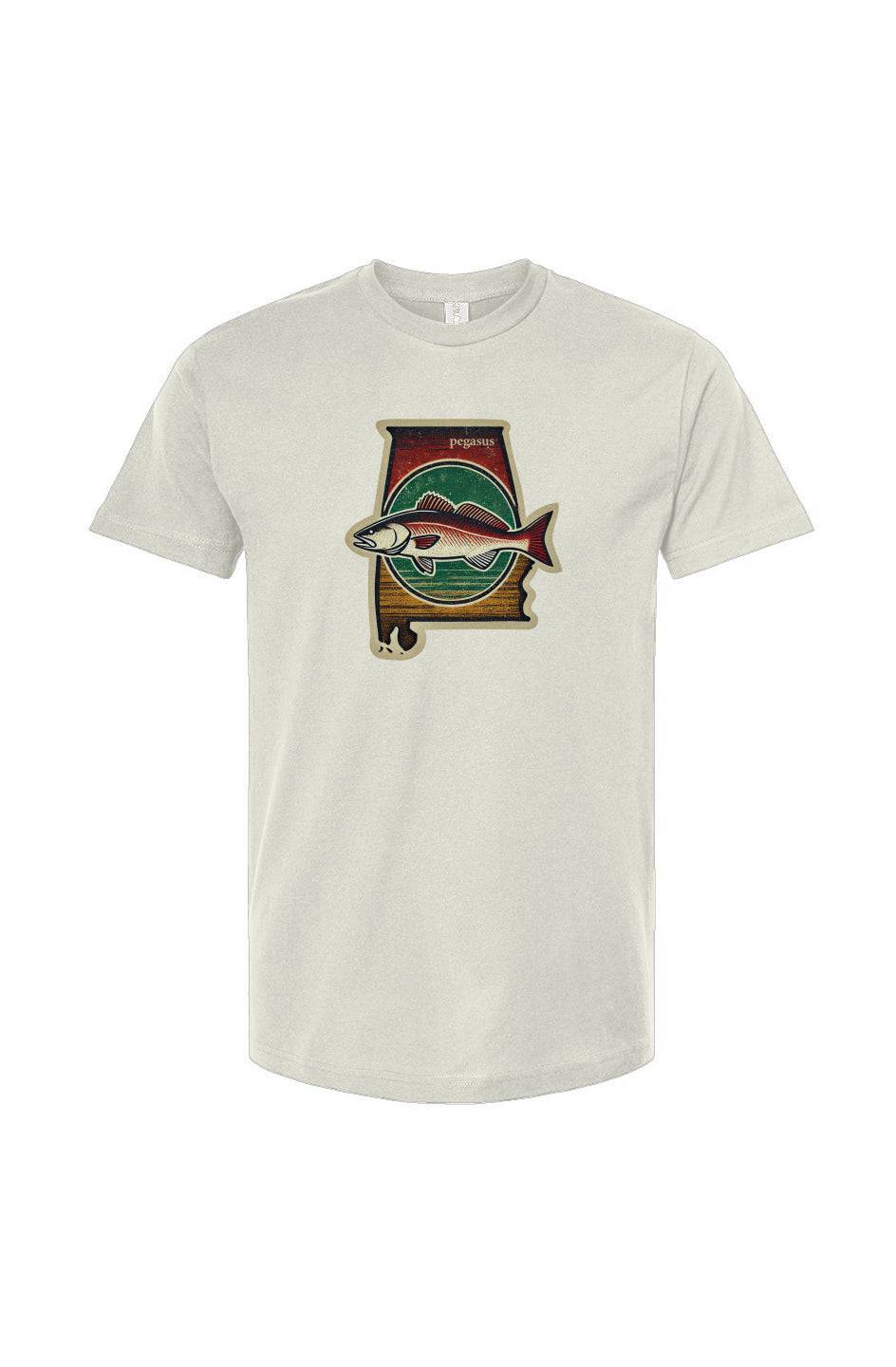 Pegasus Alabama Redfish T-Shirt - Pegasus Outdoors