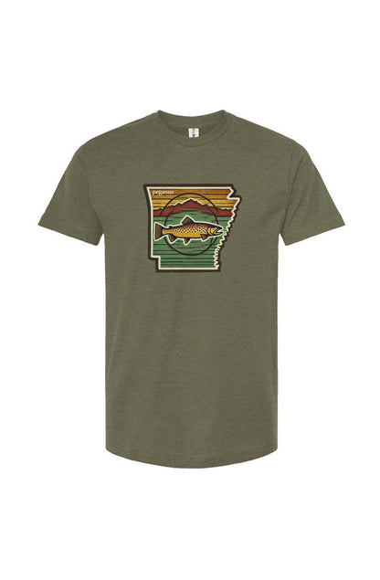 Pegasus Arkansas Brown Trout T-Shirt - Pegasus Outdoors