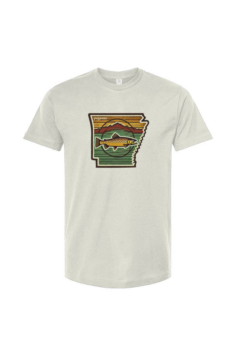 Pegasus Arkansas Brown Trout T-Shirt - Pegasus Outdoors