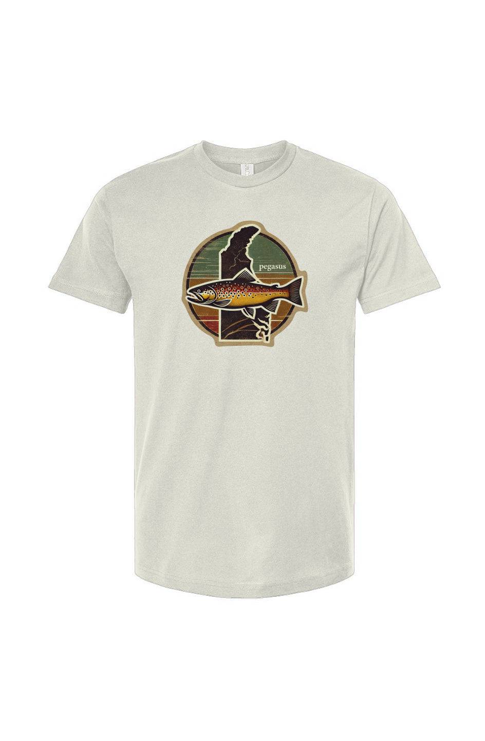 Pegasus Delaware Brown Trout T-Shirt - Pegasus Outdoors