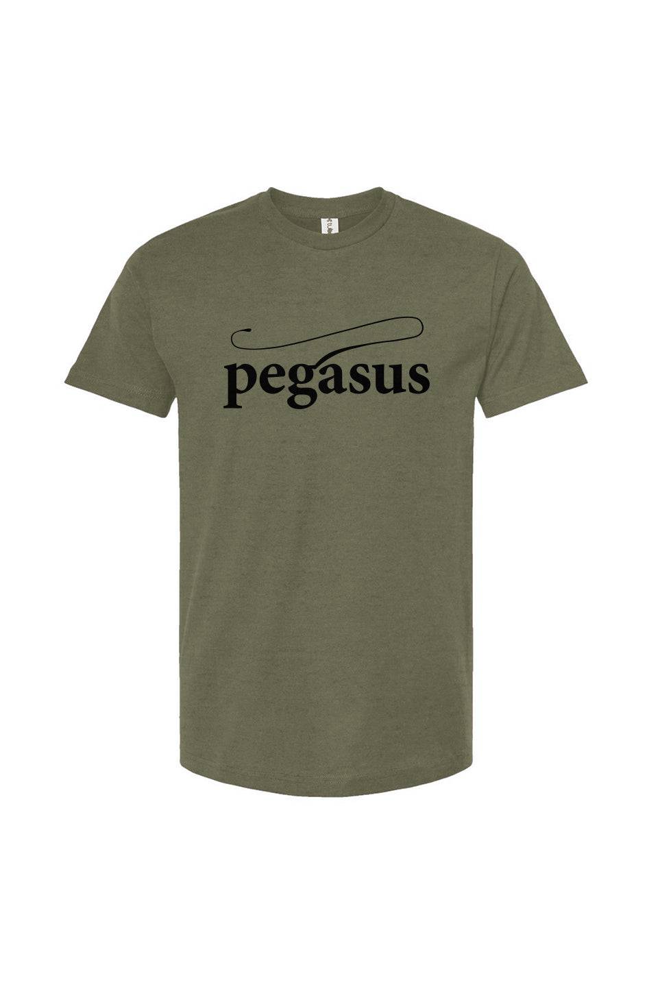 Pegasus Fly Line Logo T-Shirt - Pegasus Outdoors