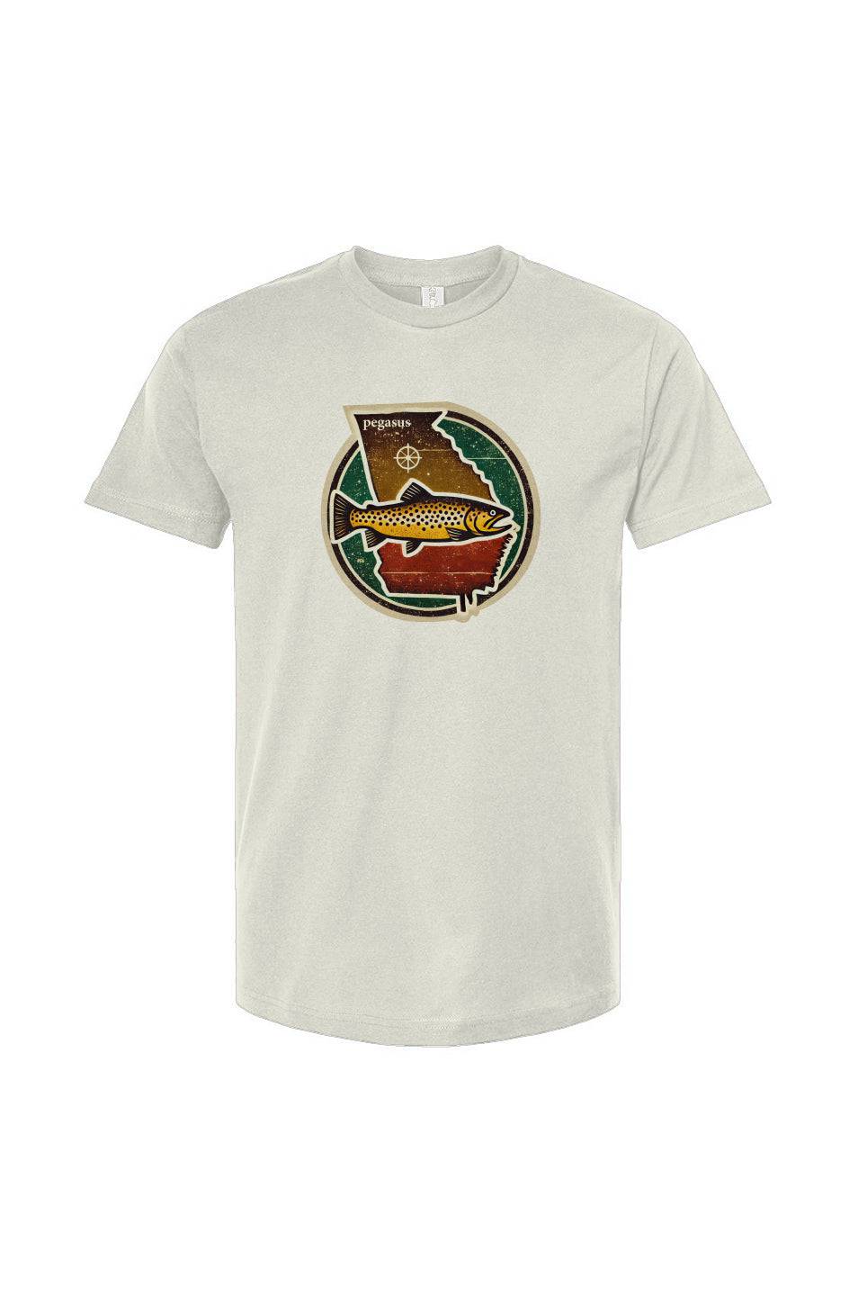 Pegasus Georgia Brown Trout T-Shirt - Pegasus Outdoors