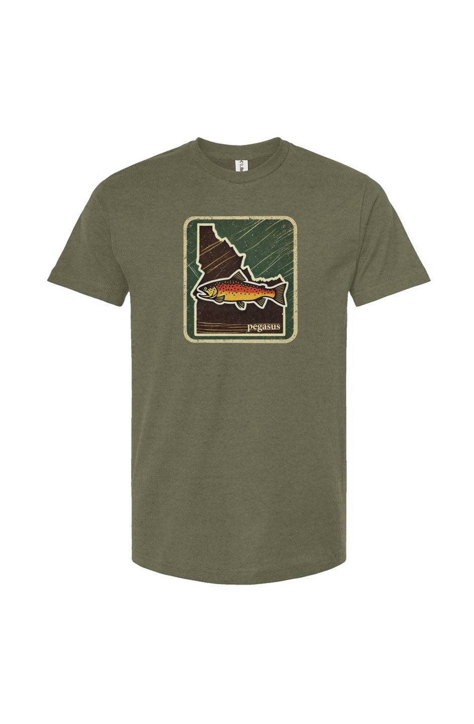 Pegasus Idaho Brown Trout T-Shirt - Pegasus Outdoors