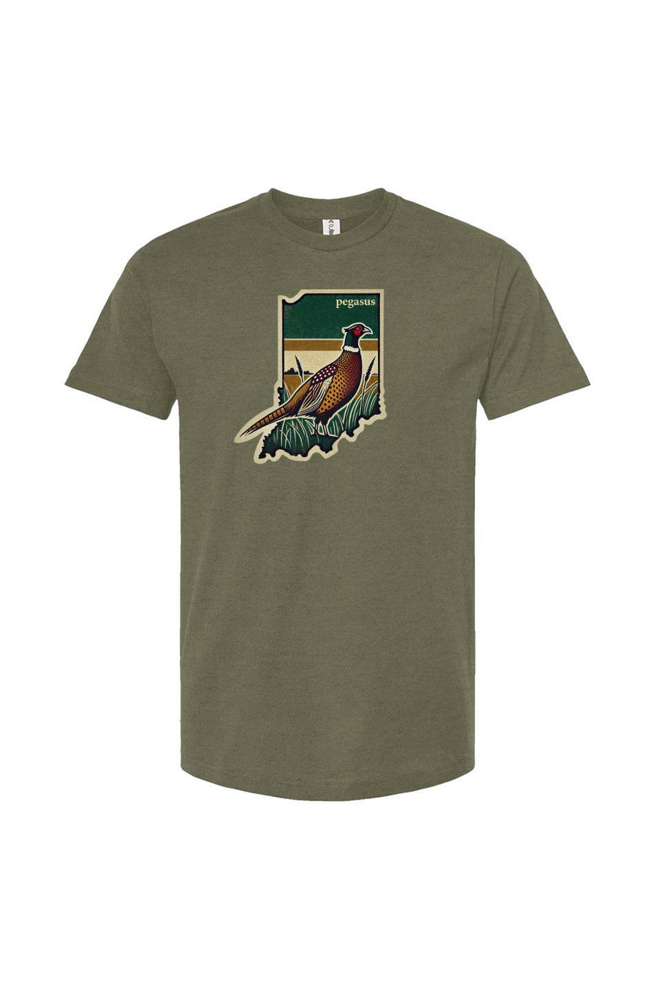 Pegasus Indiana Pheasant T-Shirt - Pegasus Outdoors