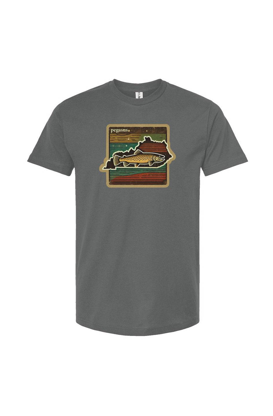 Pegasus Kentucky Brown Trout T-Shirt - Pegasus Outdoors