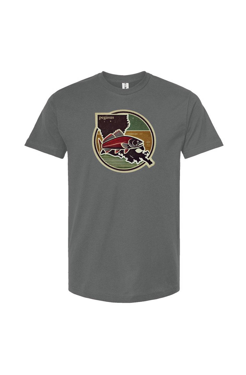 Pegasus Louisiana Redfish T-Shirt - Pegasus Outdoors