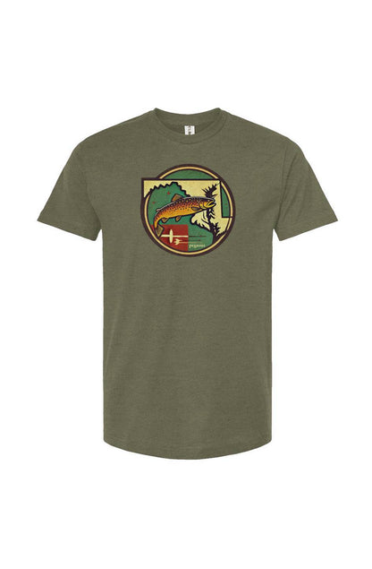 Pegasus Maryland Brown Trout T-Shirt - Pegasus Outdoors