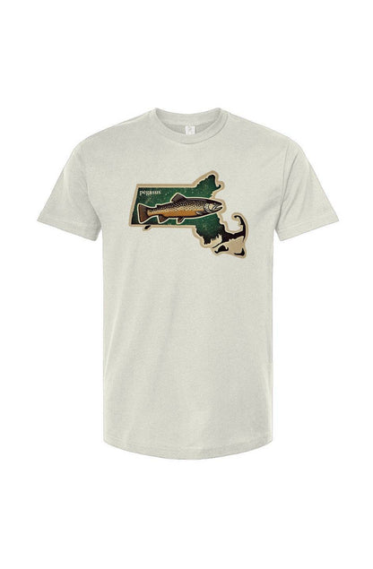 Pegasus Massachusetts Brook Trout T-Shirt - Pegasus Outdoors