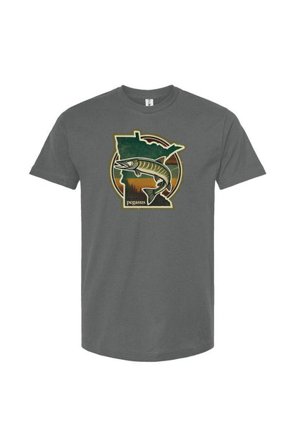 Pegasus Minnesota Muskie T-Shirt - Pegasus Outdoors