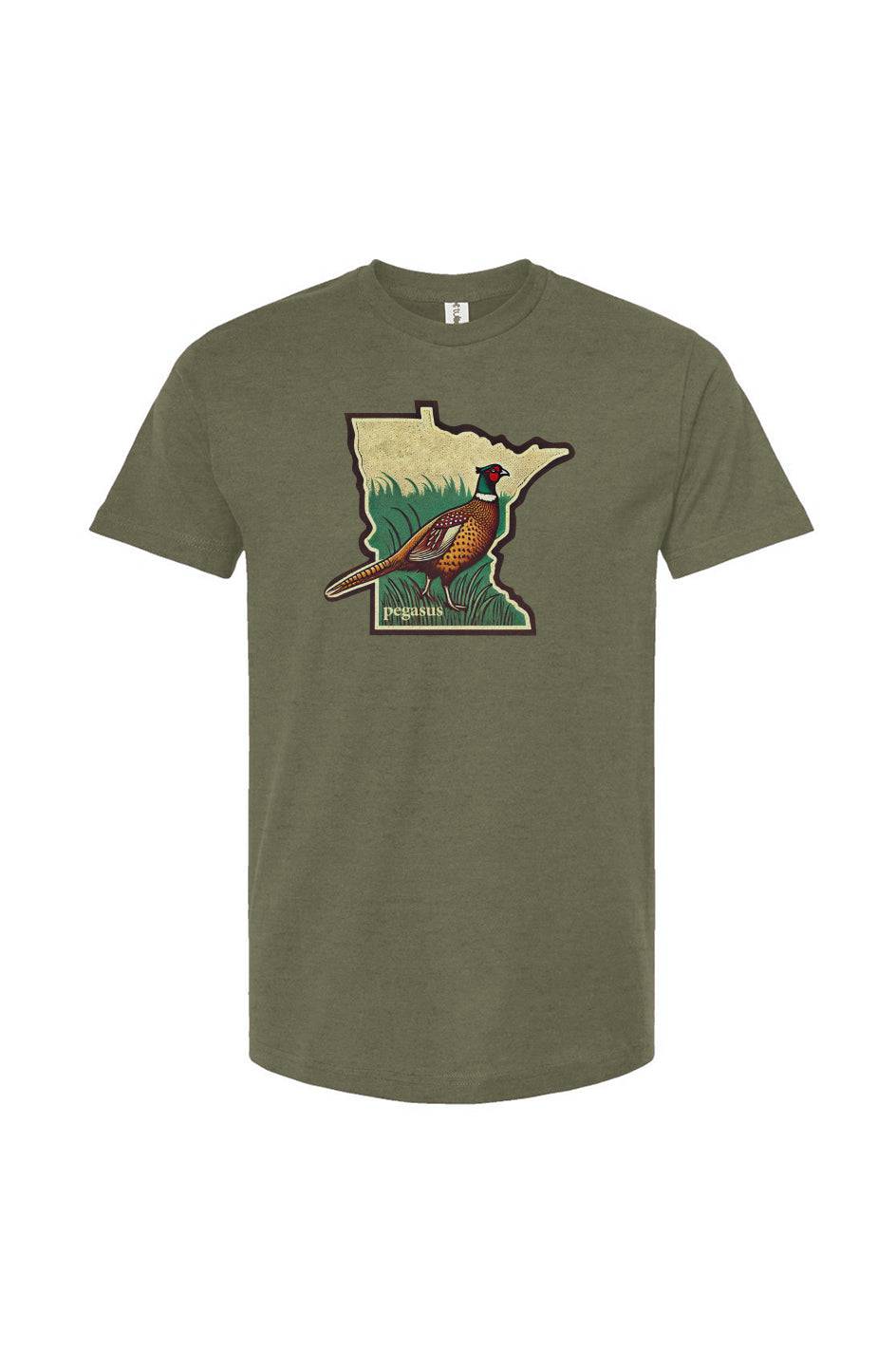 Pegasus Minnesota Pheasant T-Shirt - Pegasus Outdoors