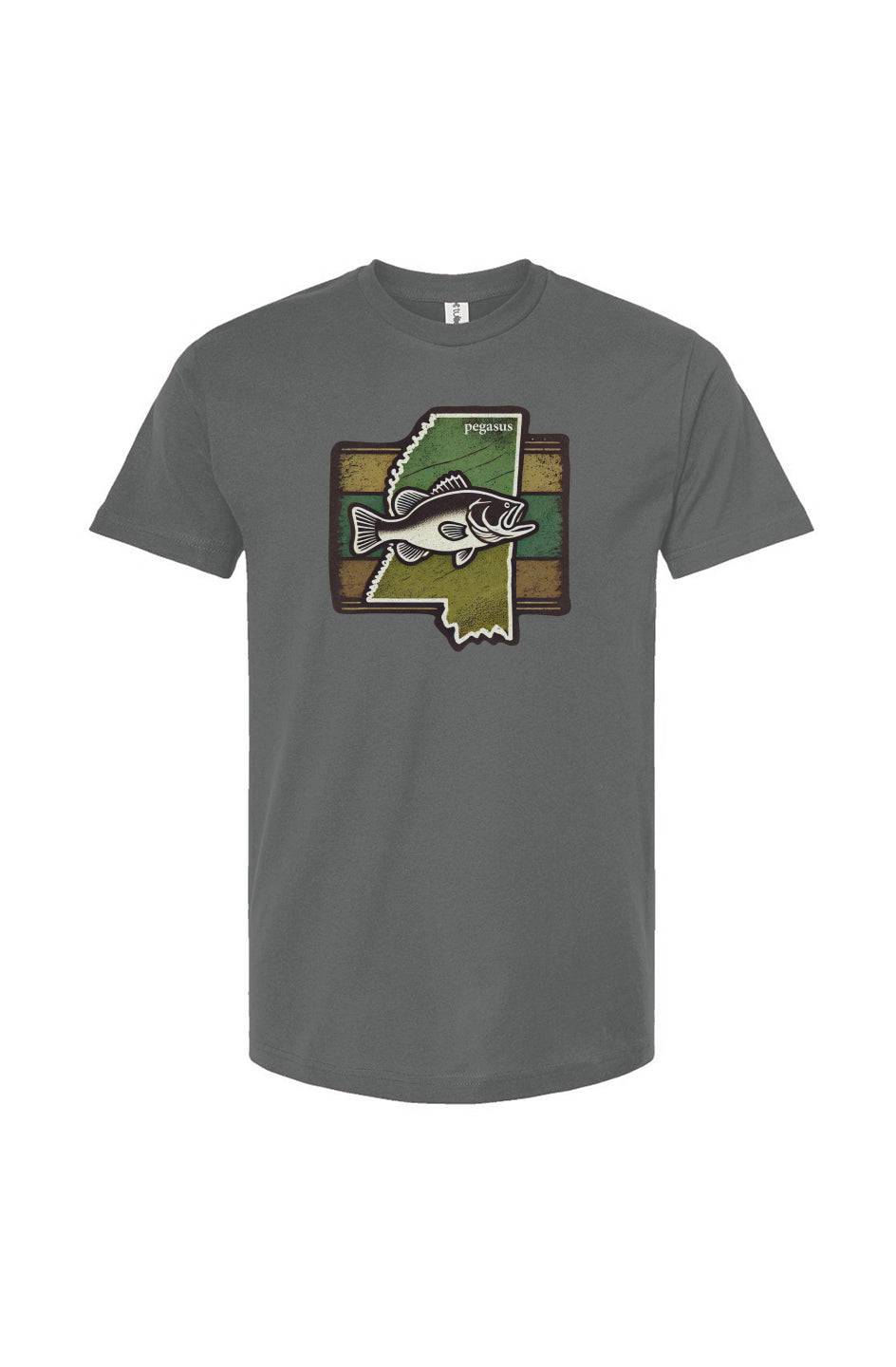 Pegasus Mississippi Largemouth Bass T-Shirt - Pegasus Outdoors