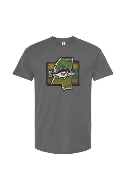 Pegasus Mississippi Largemouth Bass T-Shirt - Pegasus Outdoors