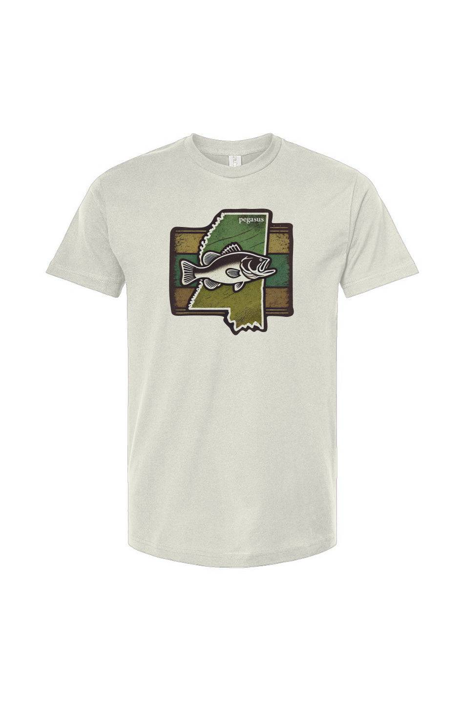 Pegasus Mississippi Largemouth Bass T-Shirt - Pegasus Outdoors