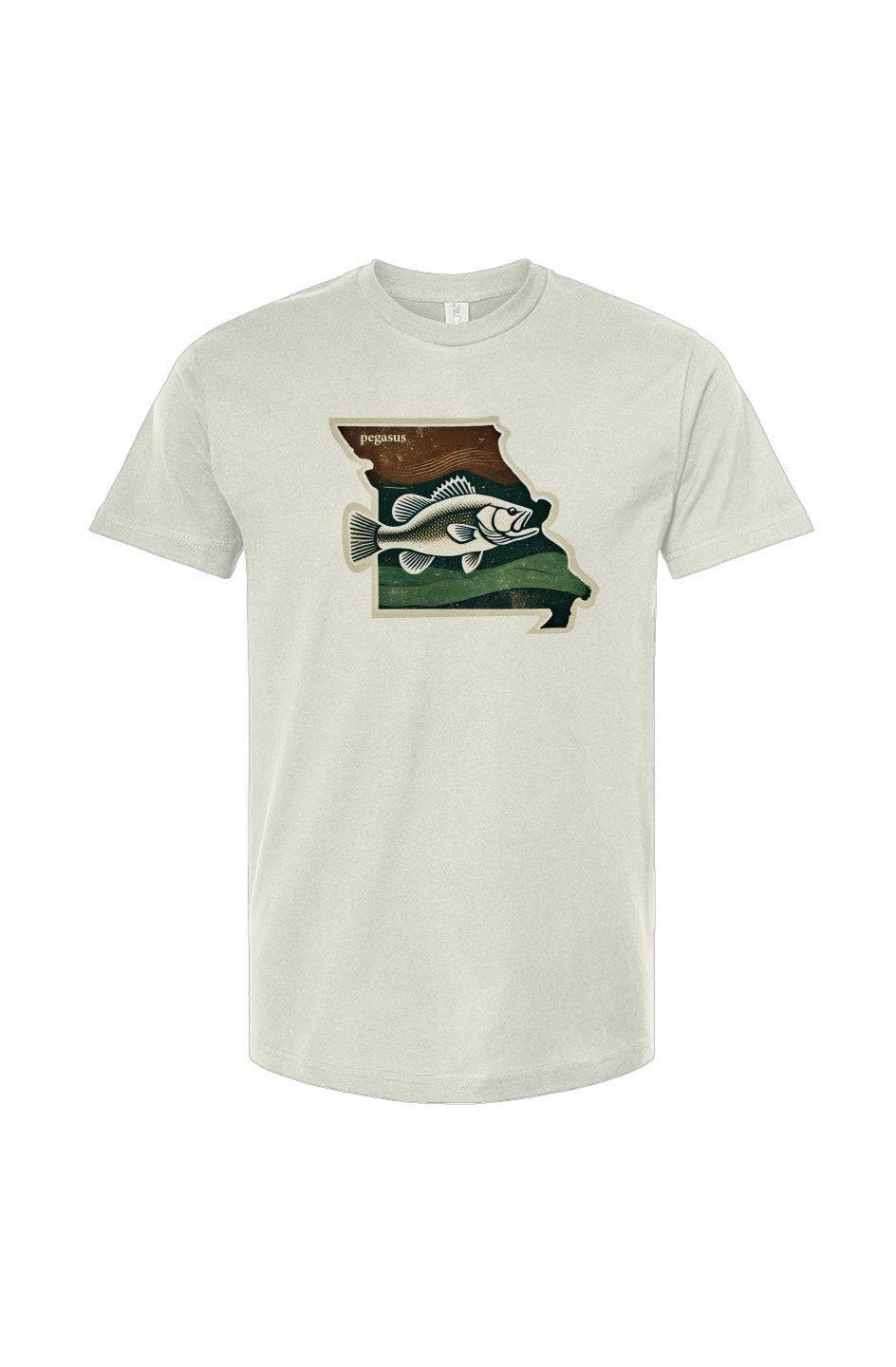 Pegasus Missouri Smallmouth Bass T-Shirt - Pegasus Outdoors