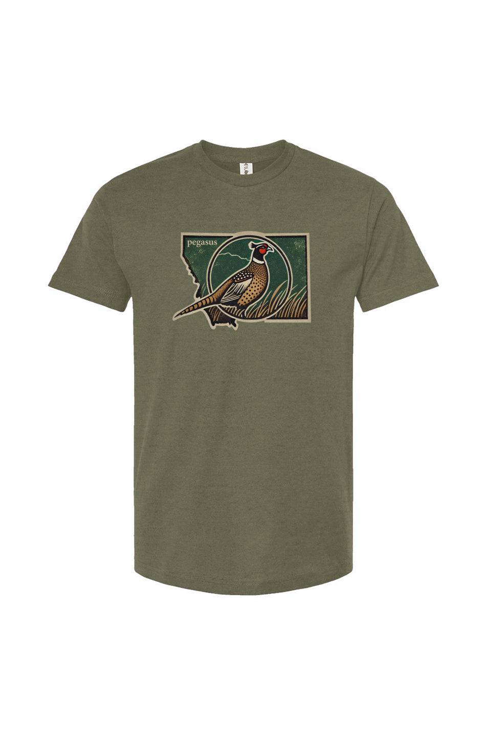 Pegasus Montana Pheasant T-Shirt - Pegasus Outdoors