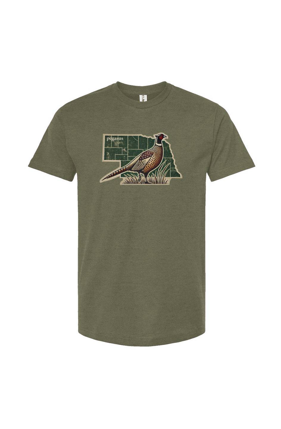 Pegasus Nebraska Pheasant T-Shirt - Pegasus Outdoors