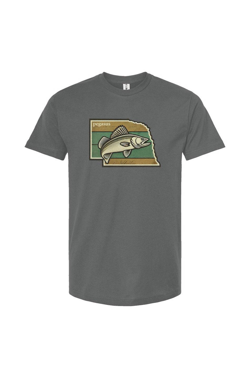 Pegasus Nebraska Walleye T-Shirt - Pegasus Outdoors