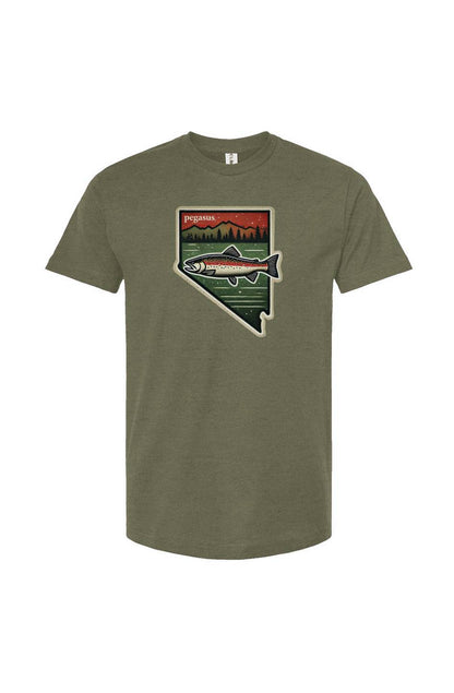 Pegasus Nevada Cutthroat Trout T-Shirt - Pegasus Outdoors